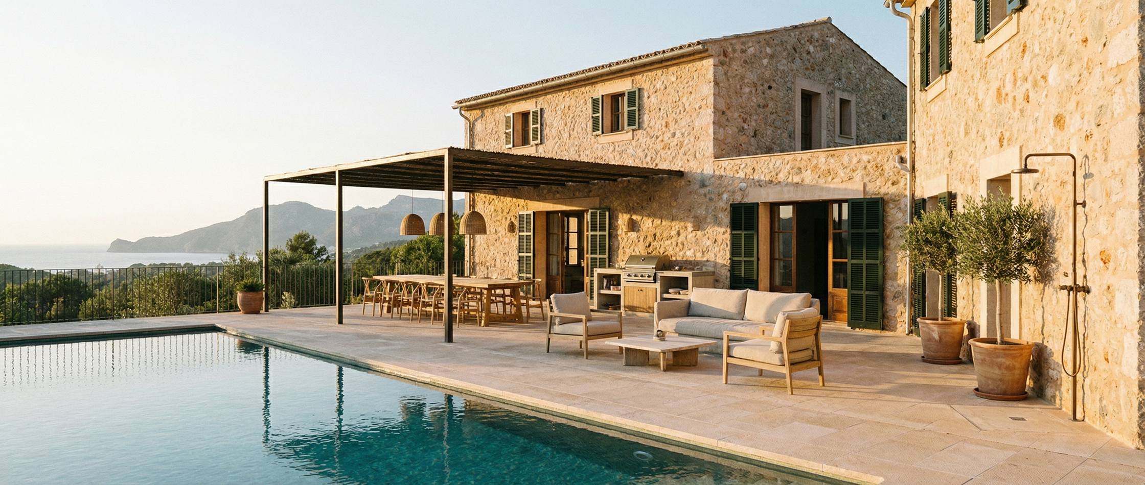 Ausstattung einer Finca auf Mallorca