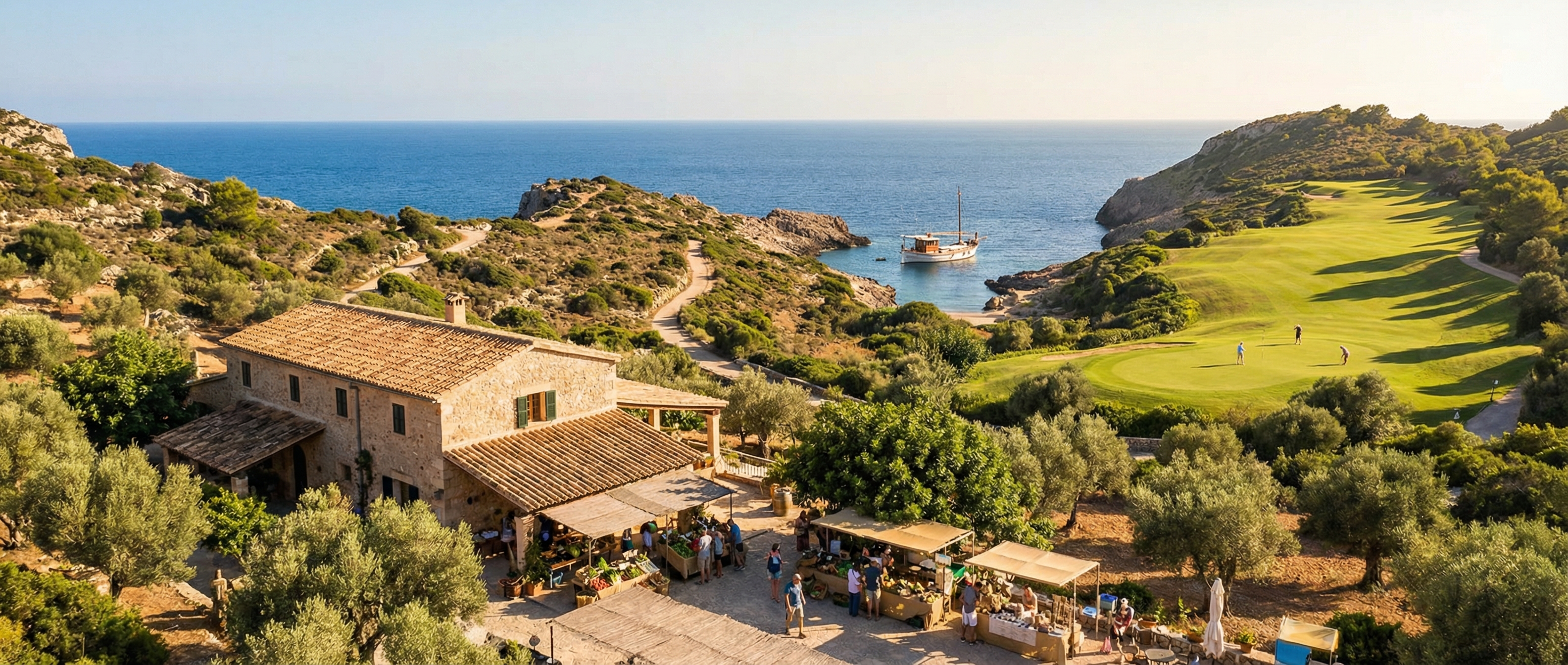 Inselmitte Mallorcas mit authentischem Landleben